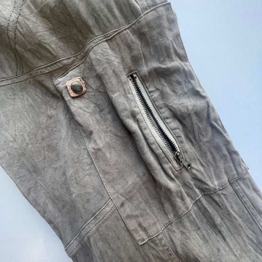 Go by‎ Go Silk Washable Silk Tan Pants, Size 8 - Picture 7 of 12